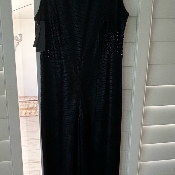 Designer Leather Jumpsuit NWT - Picture 10 of 11